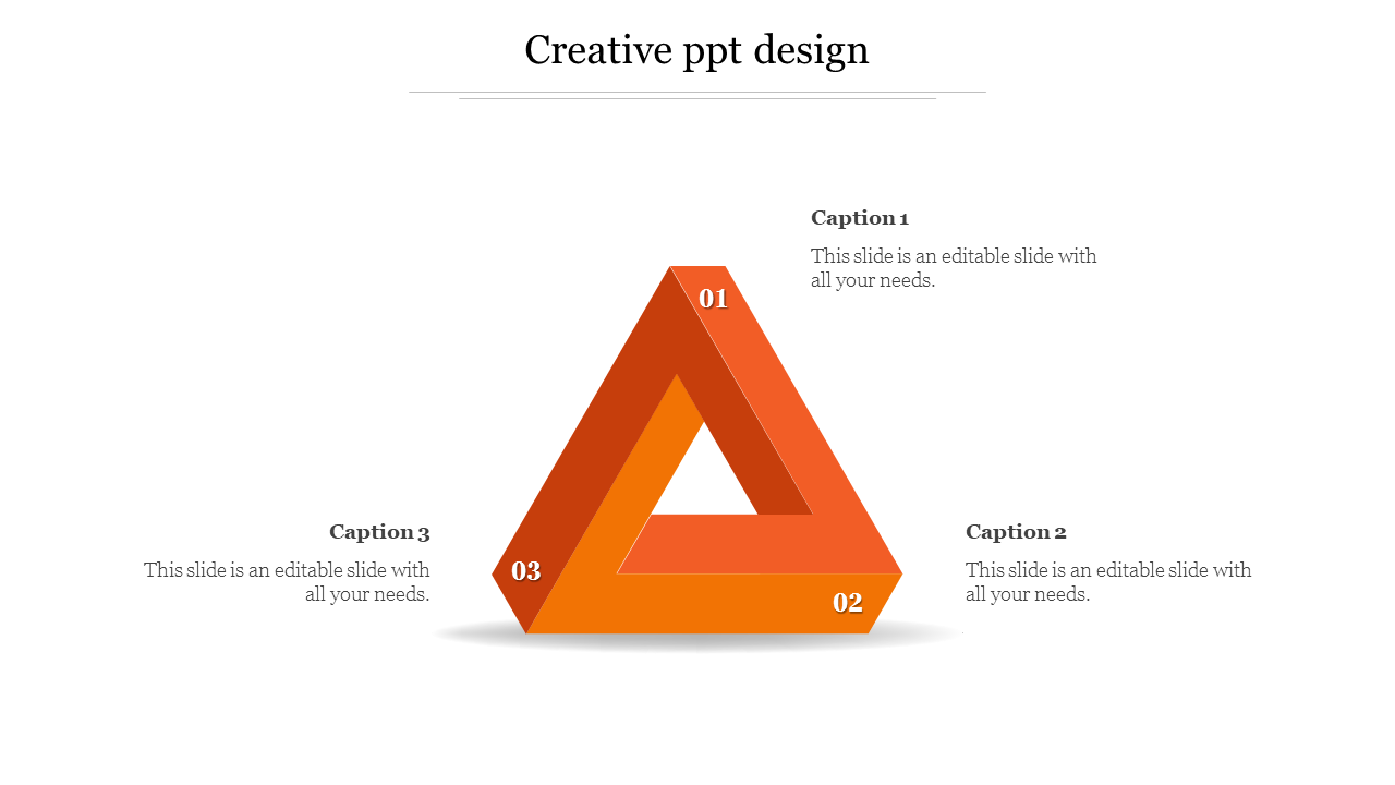 creative ppt design-Orange